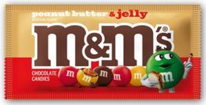 M & M'S PEANUT BUTTER & JELLY (REG) 1.41OZ*$5.00 OFF PER BOX - LIMITED TIME*