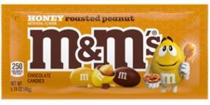 M & M'S HONEY ROASTED PEANUT (REG) 1.74OZ*AVAILABLE 12/1/2025*