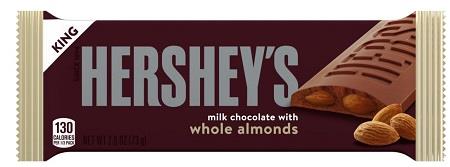 HERSHEY'S ALMOND KING 2.6OZ