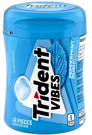 TRIDENT VIBES *BTL PEPPERMINT RUSH (40PC.)