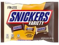 SNICKERS FUNSIZE ASST. 10.36OZ**AVAILABLE BY SPECIAL ORDER AND EMAIL ONLY, ALLOW 21 DAYS LEADTIME