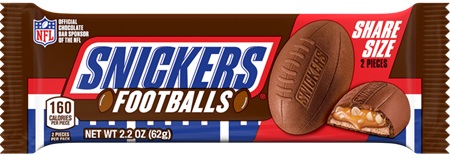 SNICKERS FOOTBALL KING 2.2OZ**LIMITED EDITION AVAILABLE - 11/2026 PREBOOK AVAILABLE **