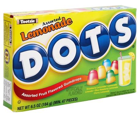 DOTS LEMONADE 6.5OZ BOX**LIMITED EDITION AVAILABLE WHILE INVENTORY LASTS**