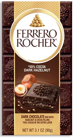FERRERO ROCHER TABLET DARK CHOC. 3.1oz**AVAILABLE BY SPECIAL ORDER AND EMAIL ONLY, ALLOW 14 DAYS LEADTIME**