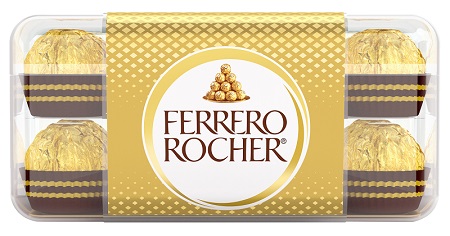 FERRERO ROCHER 16 PIECE GIFT BOX 7OZ**AVAILABLE BY SPECIAL ORDER AND EMAIL ONLY, ALLOW 14 DAYS LEADTIME