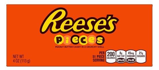 REESE'S PIECES 4OZ BOX