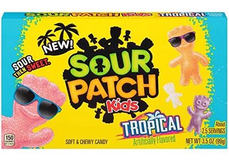 SOUR PATCH KIDS TROPICAL 3.5OZ BOX*$3.00 OFF PER CASE*