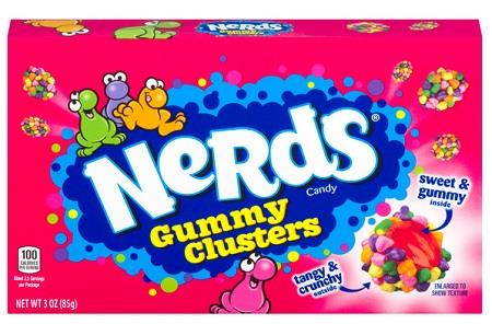 NERDS GUMMY CLUSTERS BOX 3OZ
