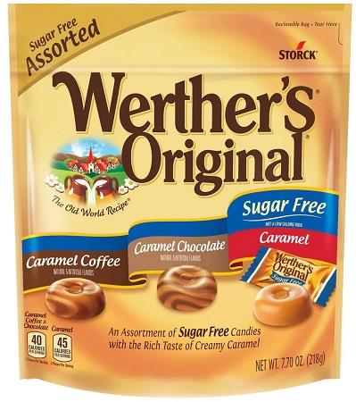 WERTHERS ORIGINAL S/F ASSORTED 7.7OZ**AVAILABLE BY SPECIAL ORDER AND EMAIL ONLY, ALLOW 30 DAYS LEADTIME