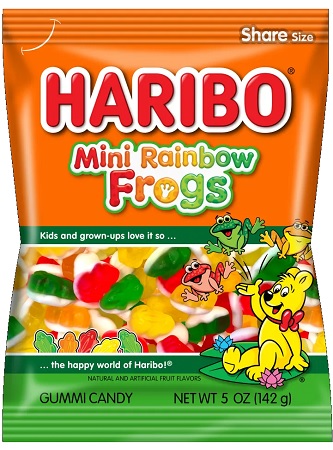 HARIBO 5OZ MINI RAINBOW FROGS