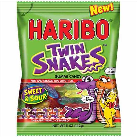 HARIBO 5OZ TWIN SNAKES