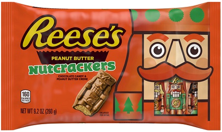 REESE'S NUTCRACKERS 9.2OZ DISPLAY 36CT**LIMITED EDITION - PREBOOK  BY AUGUST**