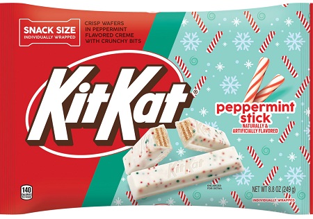 KIT KAT PEPPERMINT SNACK SIZE 8.8OZ 21CT**LIMITED EDITION - PREBOOK  BY AUGUST**