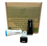 WARNER CAR CHARGER W/ 1 TYPE C PORT & 1 USB PORT