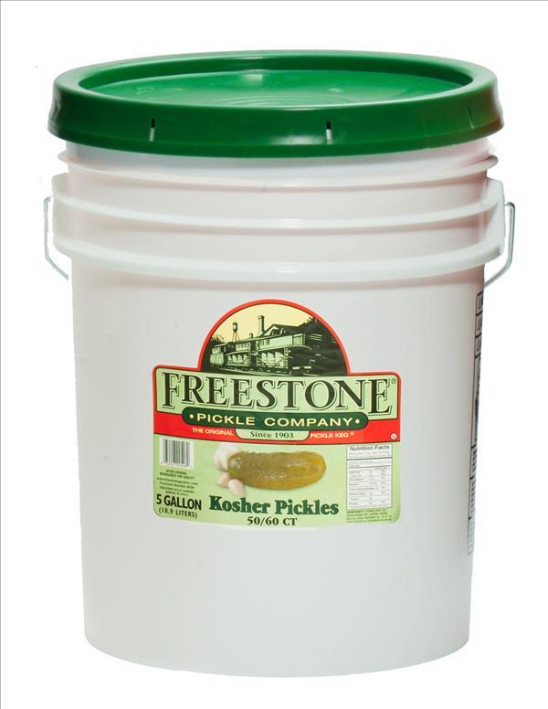 FREESTONE 5GAL KOSHER50-60CT