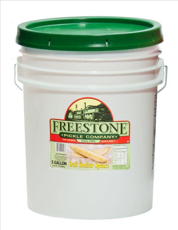 FREESTONE 5GAL KOSHER SPEARS (500CT)