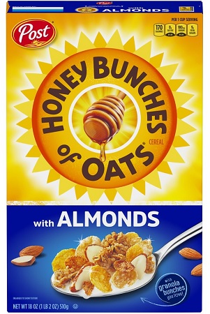 HONEY BUNCHES OF OATS ALMONDS