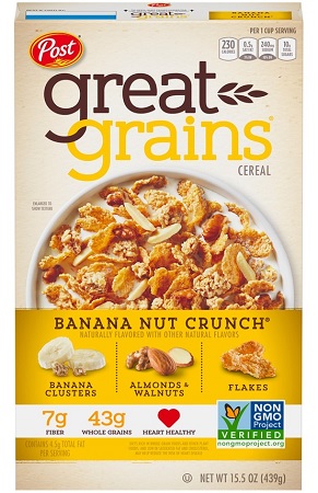 GREAT GRAINS BANANA NUT CRUNCH**AVAILABLE BY SPECIAL ORDER AND EMAIL ONLY, ALLOW 21 DAYS LEADTIME