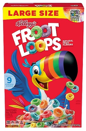 FROOT LOOPS 14.7OZ**AVAILABLE BY SPECIAL ORDER AND EMAIL ONLY, ALLOW 21 DAYS LEADTIME