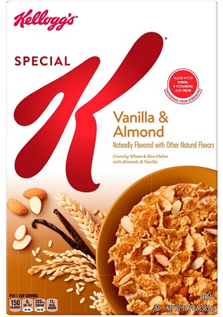SPECIAL K VANILLA ALMOND 12.9OZ**AVAILABLE BY SPECIAL ORDER AND EMAIL ONLY, ALLOW 21 DAYS LEADTIME