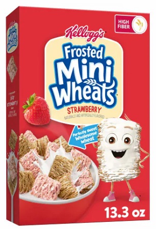 FROSTED MINI WHEATS STRAWBERRY 13.3OZ