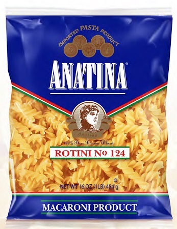 ANATINA PASTA ROTINI 16oz