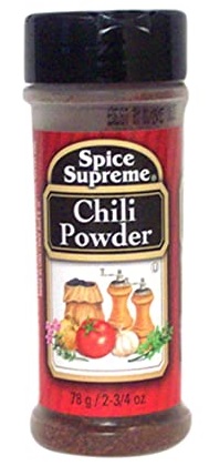 SPICE SUPREME CHILI POWDER 2.75OZ