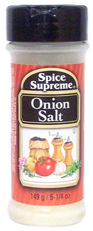 SPICE SUPREME ONION SALT 5.25OZ