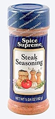 SPICE SUPREME STEAK SEASONING 5.75OZ