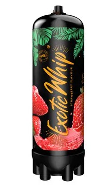 CREAM CHARGER EXOTIC WHIP 670G STRAWBERRY 6CT (MSRP:$34.99)***-FOR FOOD PREPARATION ONLY---18+ ONLY***