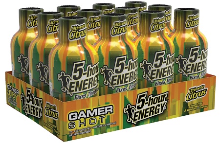 5 HOUR ENERGY EXTRA STRENGTH ULTIMATE CITRUS GAMER 12CT(1.93OZ)
