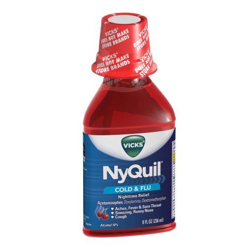 NYQUIL LIQUID CHERRY 8OZ12/1CT