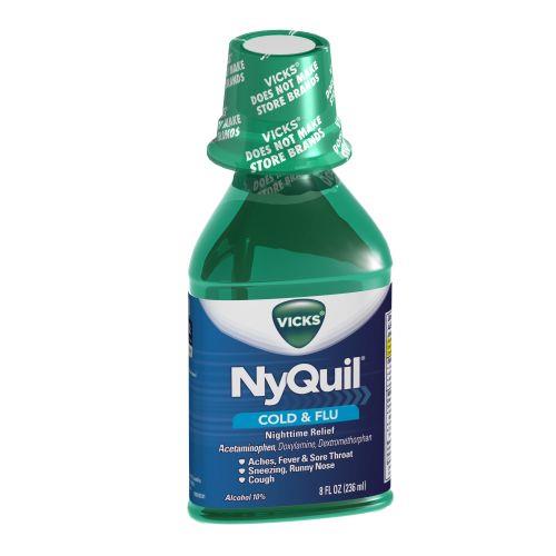 NYQUIL LIQUID ORIGINAL 8OZ12/1CT