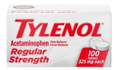 J&J TYLENOL REG.STRENGTH 100CT**AVAILABLE BY SPECIAL ORDER AND EMAIL ONLY, ALLOW 21 DAYS LEADTIME**