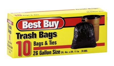 BEST BUY TRASH BAG 26GAL 10CT