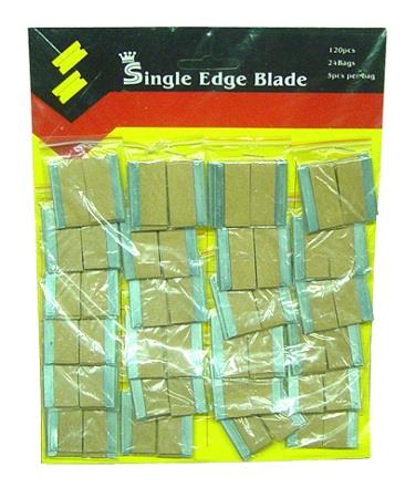BLADES SINGLE EDGE *BOARD* 5PC.