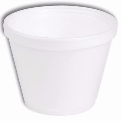 FOAM 16OZ SQUAT CONTAINER  LID #32JL