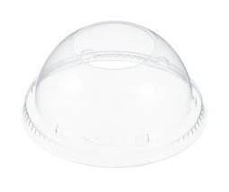 LID 20OZ DOME WITH HOLE**AVAILABLE BY SPECIAL ORDER AND EMAIL ONLY, ALLOW 21 DAYS LEADTIME