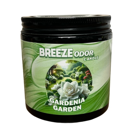 BREEZE ODOR CANDLE GARDENIA GARDEN13oz CANDLE