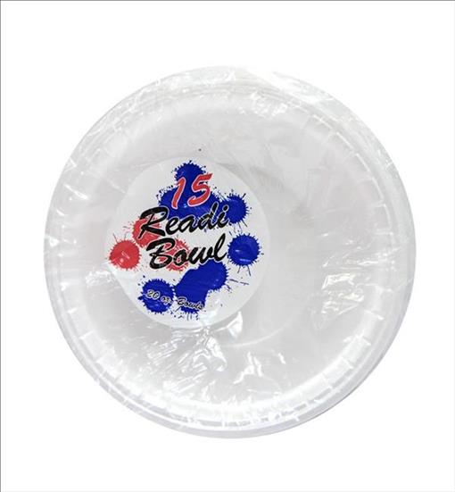 FOAM BOWLS 20OZ READI24/15CT