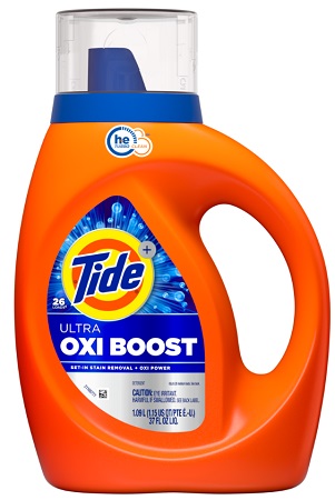 TIDE LIQ. 37OZ ULTRA OXI BOOST**AVAILABLE BY SPECIAL ORDER AND EMAIL ONLY, ALLOW 21 DAYS LEADTIME**