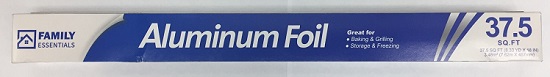FAMILY ESSENTIALS ALUMINUM FOIL HEAVY DUTY 37.5FT**AVAILABLE 2/2026 - PREBOOK NOW**