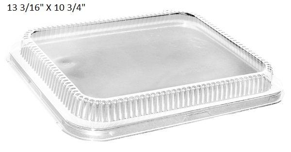 LID PLASTIC 1/2 LOW DOME(FITS 1/2 SIZE ROASTING PANS)