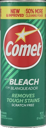 COMET CLEANSER W/BLEACH 12/21OZ POWDER