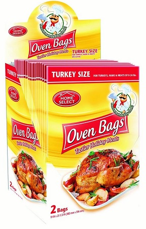 HOME SELECT TURKEY OVEN BAGS 24/2CT