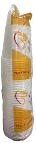 PLASTIC CUPS CLEAR 6OZ/180CC