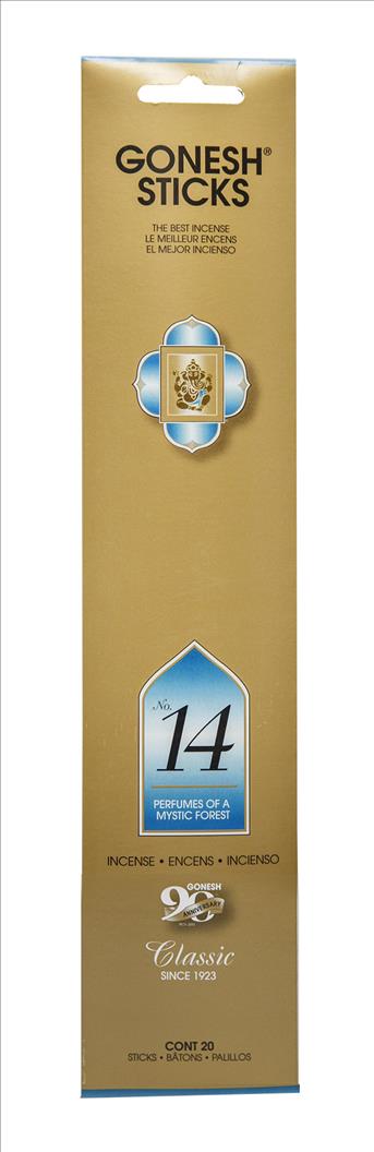 INCENSE GONESH #14 4CT/20 STICKS