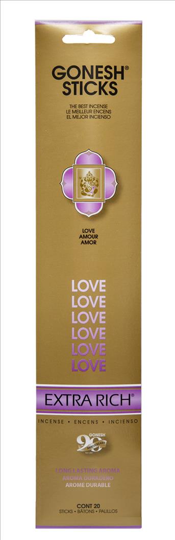 INCENSE GONESH 4CT/20 STICKSLOVE