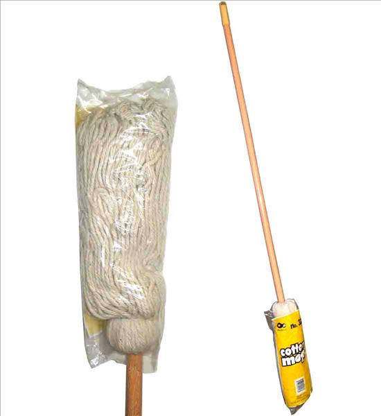 MOP WITH WOOD STICK #32 (59
