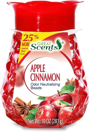AIR FRESH BEADS APPLE & CINN GREAT SCENTS 10OZ
